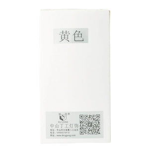 GLS Coloured Incandescent Light Bulb B22 240V 40W Yellow