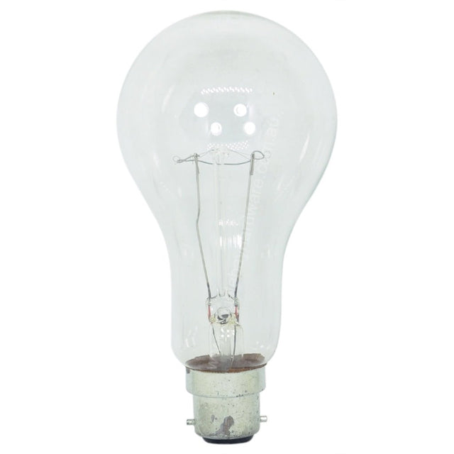 GLS High Wattage Incandescent Light Bulb B22 240V 150W Clear