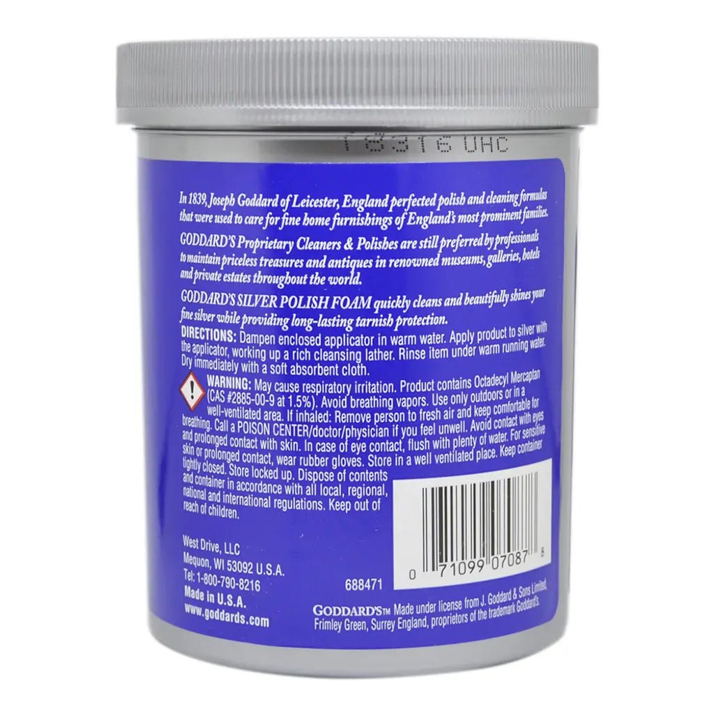 Goddards Silver Polish Foam 18OZ.(510g)