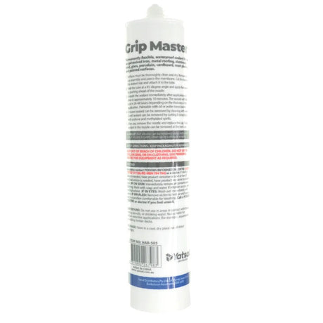 Grip Master Waterproof Silicone Sealant Clear 250ml HAR - 505