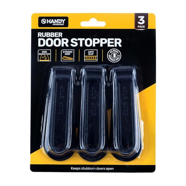Handy Hardware 3pc Rubber Door Stopper 42777