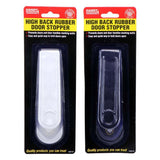 Handy Hardware Black or White Rubber Door Stopper 14.5x4cm 120772