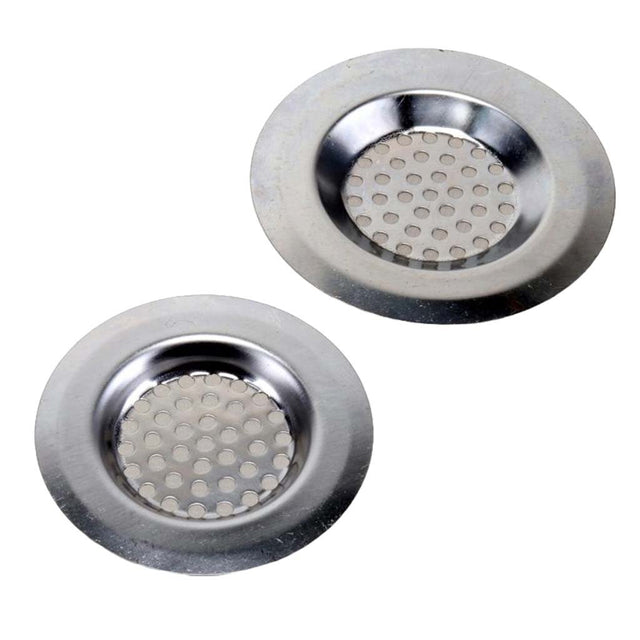 Handy Hardware Stainless Steel Sink Strainers 66mm and 78mm 173693