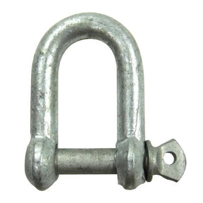 Hardfast Galvanised D Shackle 6mm 20401