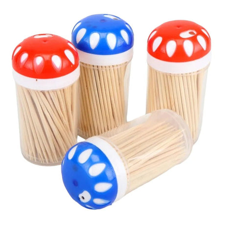 Home Master Double Ended Bamboo Toothpicks Bulk Pack 600Pcs 203833