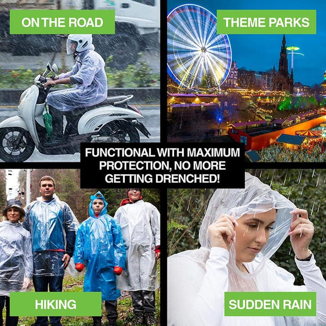 HOME MASTER Emergency Poncho 2Pcs 207824