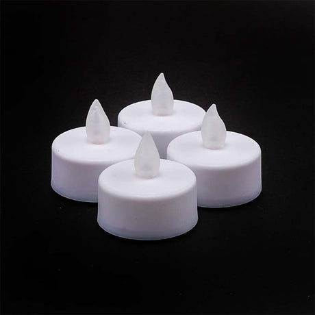 HOME MASTER Flameless LED Tea Light Candles 4Pcs 267545