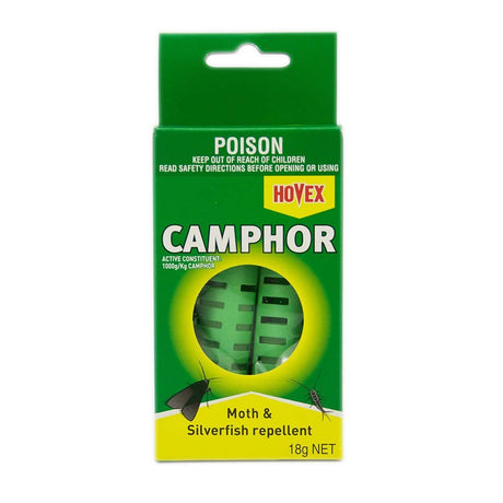HOVEX Camphor Moth and Silverfish Repellent 18g