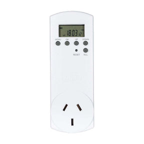 HPM 7 Day 24 Hours Double Pole Digital Timer Slimline D817SLIMDP