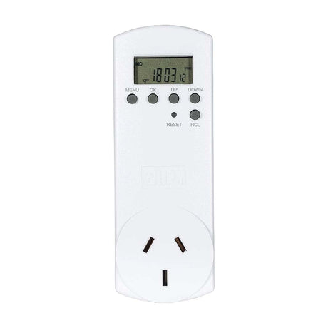 HPM 7 Day 24 Hours Double Pole Digital Timer Slimline D817SLIMDP