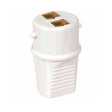HPM Bayonet Cap Adaptor White CD9WE