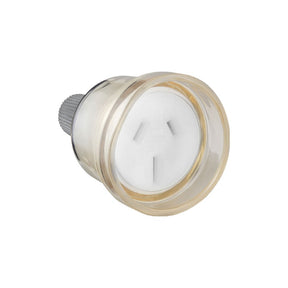 HPM Extension Cord Socket 15amp Clear CD7P15CL