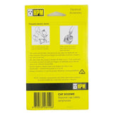 HPM Tapered Cap Safety Lamp Holder B22 White D332WE