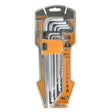 Ingco Extra Long Arm Hex Key Set 1.5 - 10mm 9Pcs HTM - HHK11092