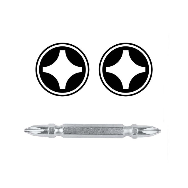 Ingco PH2 Screwdriver Bits Set Double End 10Pcs