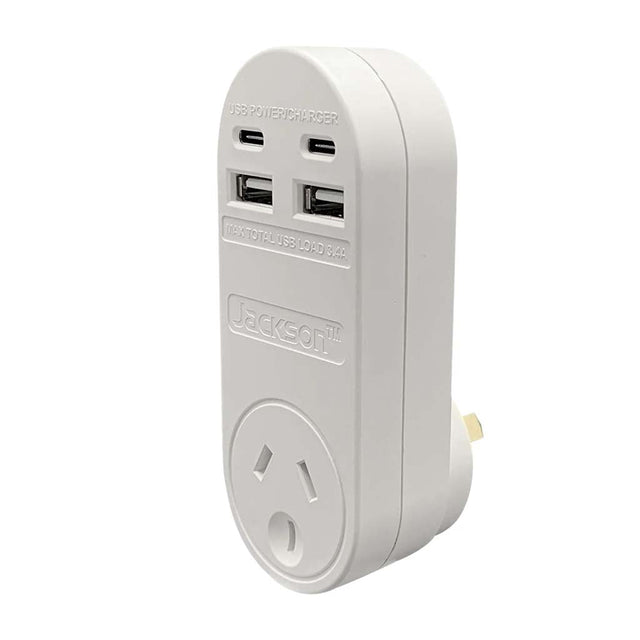 Jackson USB Charger 2 USB - A 2 USB - C PT4USB3C