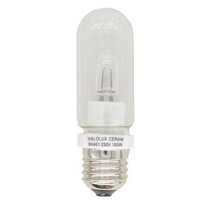 JDD Halolux Halogen Light Bulb E27 230V 100W Clear 64401