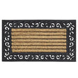 Kenware Coir Rubber Scroll Rectangular Door Mat 45X75cm
