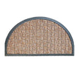 Kenware Prestige Bantry Half Round Door Mat 45X75cm PSM3HR