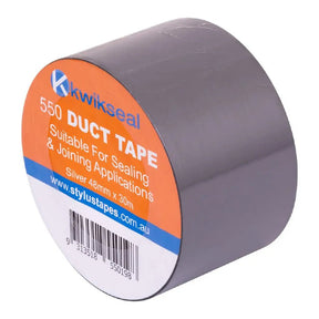Kwikseal 550 Duct Tape 48mm X 30m Silver 4415