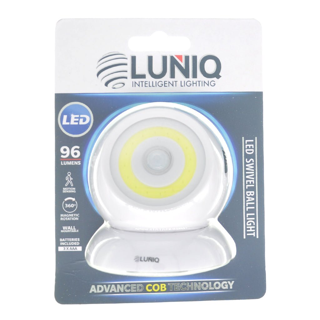 Luniq LED Motion Sensor Battery Operated Ball Light ELS - 0606