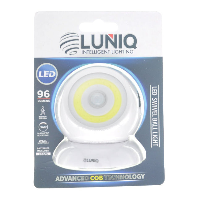 Luniq LED Motion Sensor Battery Operated Ball Light ELS - 0606