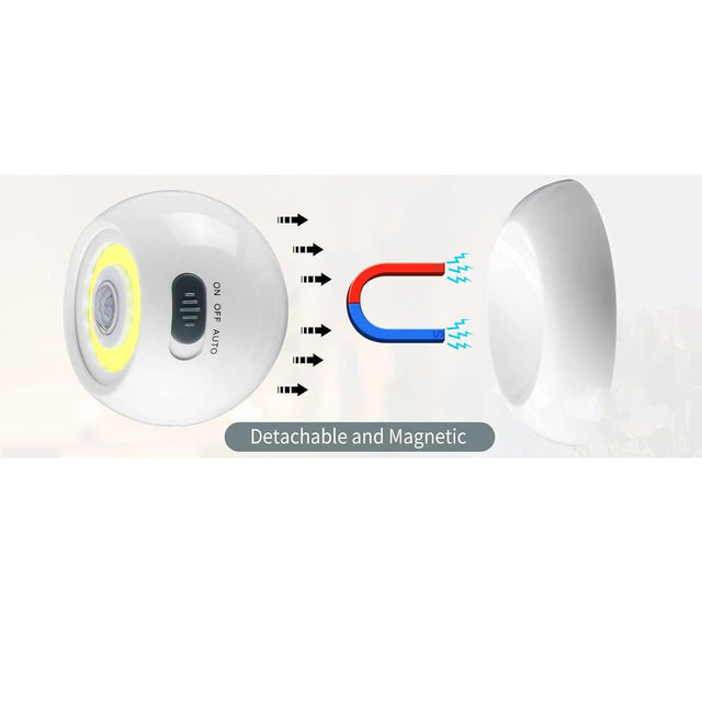 Luniq LED Motion Sensor Battery Operated Ball Light ELS - 0606