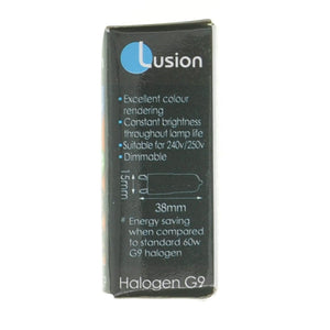 Lusion Bi - Pin Halogen Light Bulb G9 240V 42W Frosted 30402