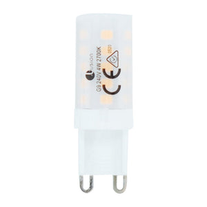 Lusion Bi - Pin LED Light Bulb G9 240V 4W W/W Frosted 20176