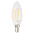 Lusion Candle Filament LED Light Bulb E14 240V 2W W/W 20198