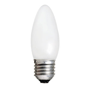 Lusion Candle Halogen Light Bulb E27 240V 28W Pearl 30107