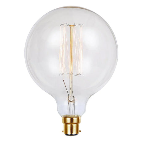 Lusion G125 Vintage Filament Spherical Light Bulb B22 240V 25W 60006