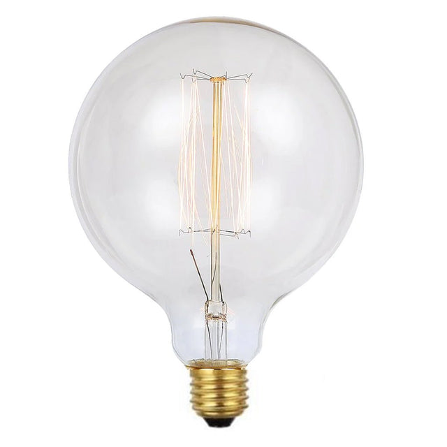 Lusion G125 Vintage Filament Spherical light Bulb E27 240V 25W 60005