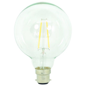Lusion G95 Filament Spherical LED Light Bulb B22 240V 8W W/W 20959