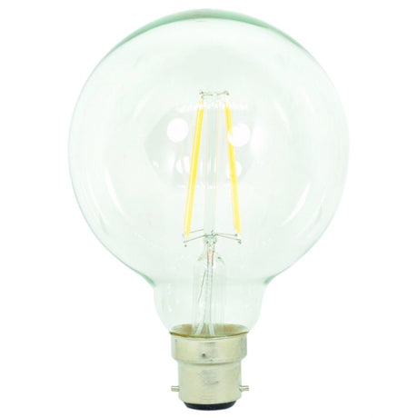 Lusion G95 Filament Spherical LED Light Bulb B22 240V 8W W/W 20959