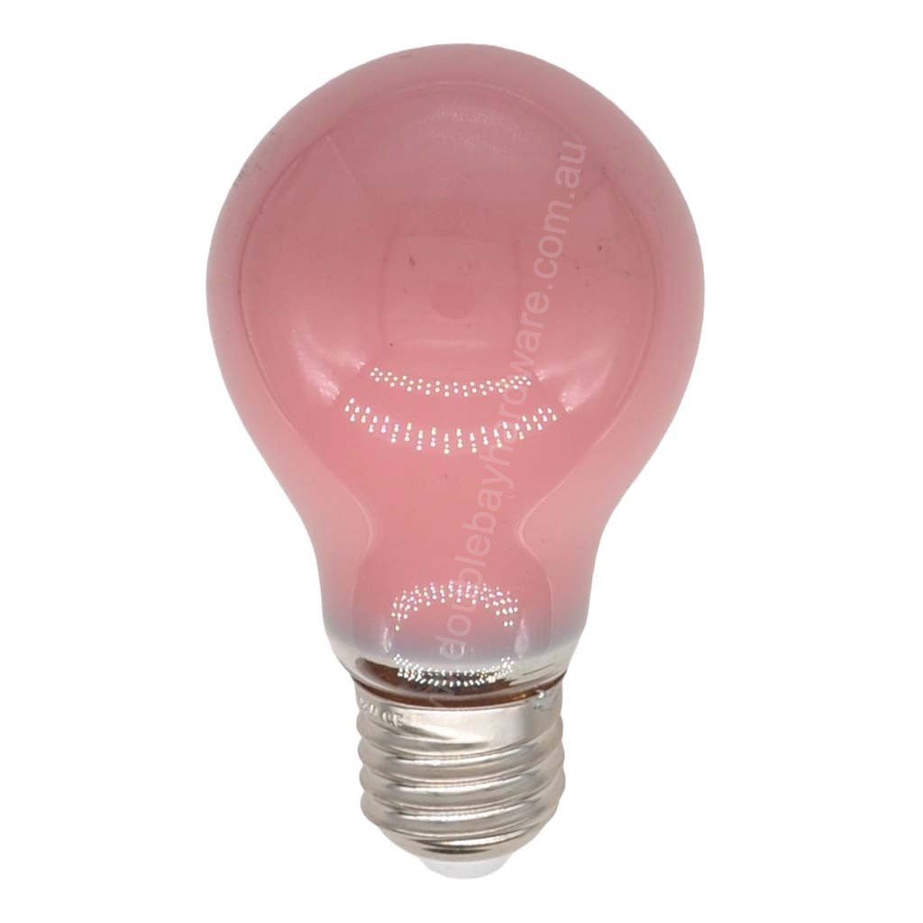 LUSION GLS Coloured LED Light Bulb E27 240V 3W Red 20700