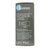 Lusion Pilot Filament LED Light Bulb E12 240V 3W W/W 20307
