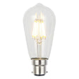 Lusion ST64 Filament LED Light Bulb B22 240V 8W W/W 20976