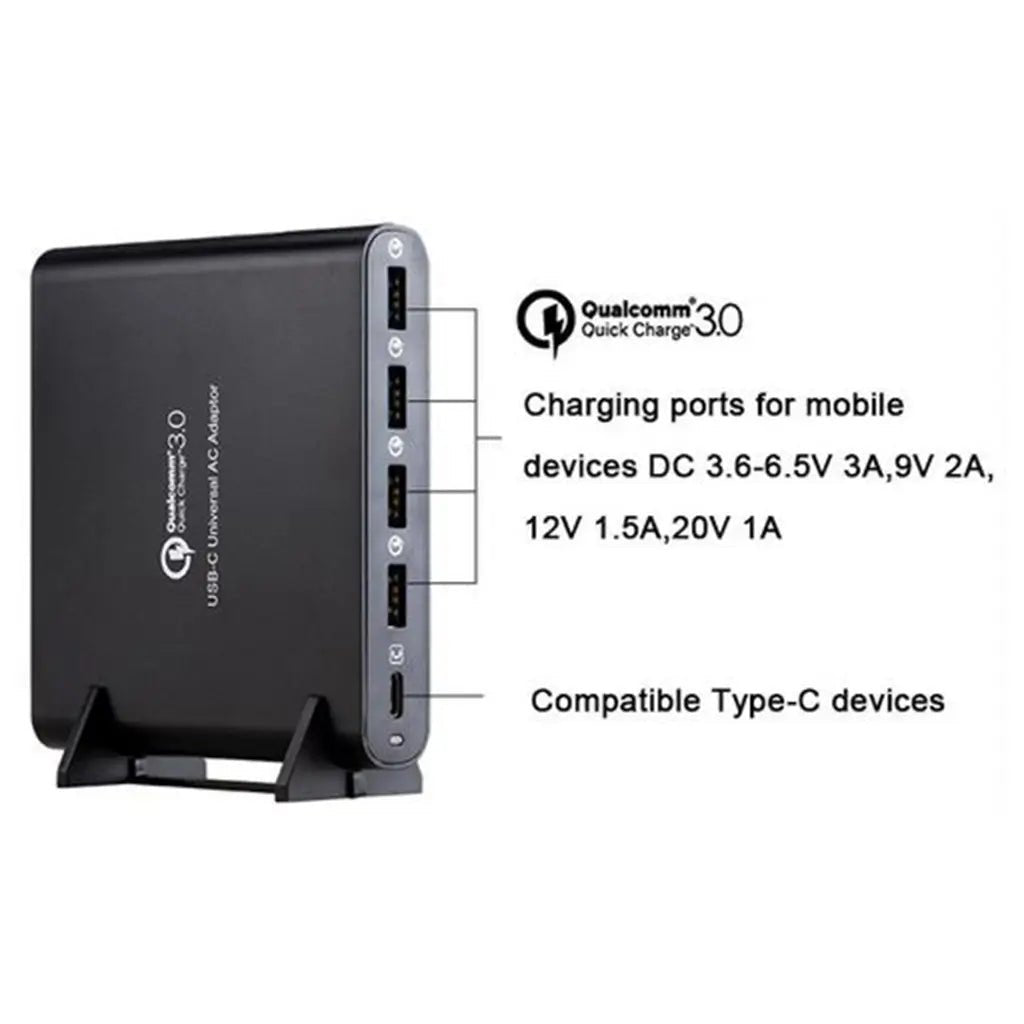 LVSUN 80W USB - C Laptop & QC3.0 Ultra Fast Charger LS - Q5U - PD