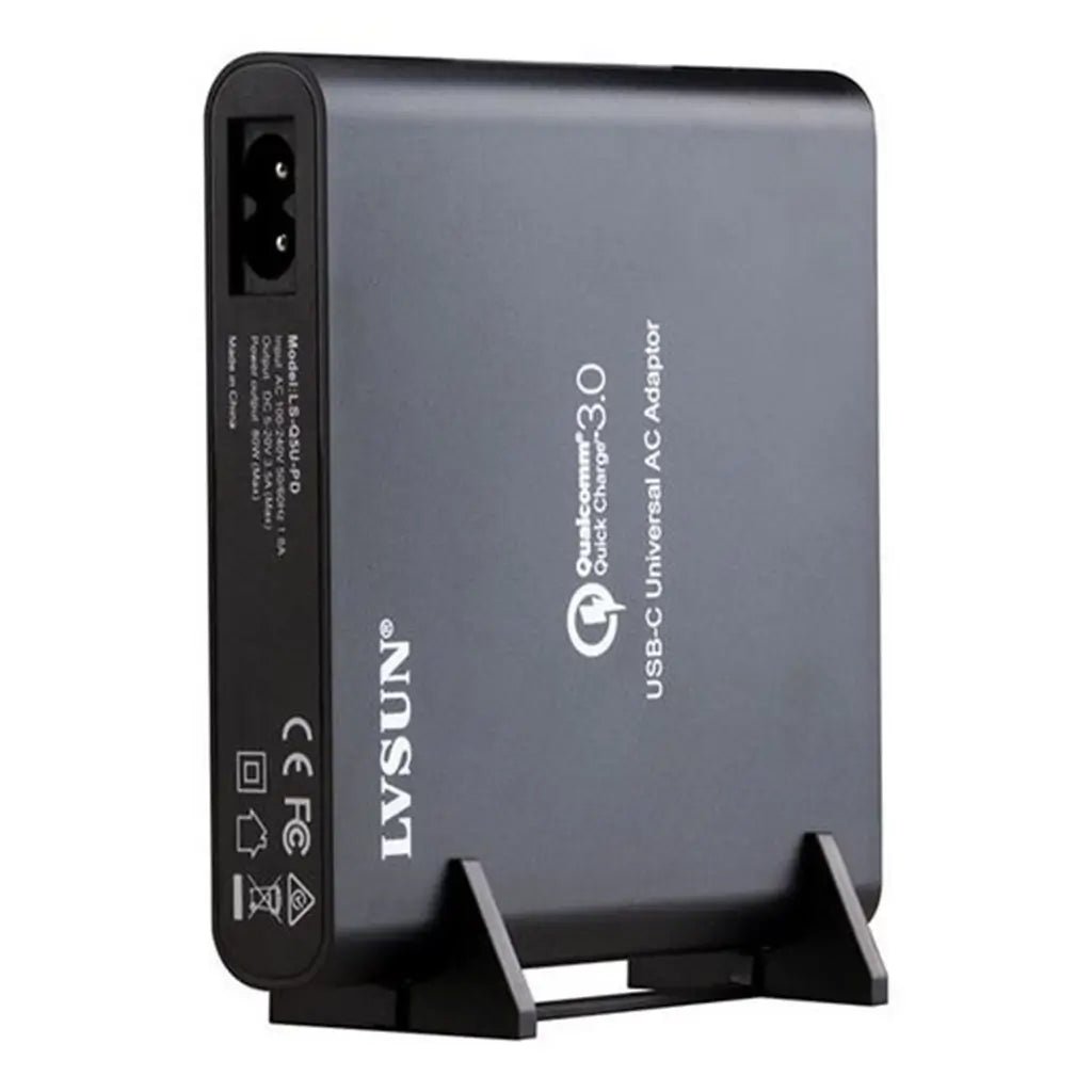LVSUN 80W USB - C Laptop & QC3.0 Ultra Fast Charger LS - Q5U - PD