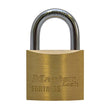 Master Lock Fortress 30mm Solid Brass Body Padlock