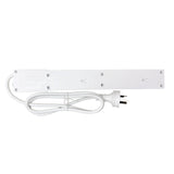 MaxEm 6 Way Power Board 10A With Overload Protection White ELS - 0165