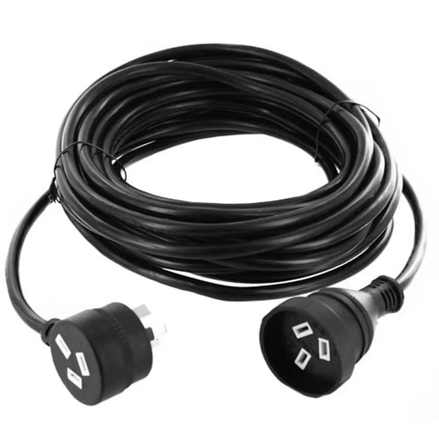 MaxEm Extension Lead Piggy Black 5M Black ELS - 0651
