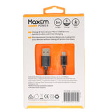 MaxEm Micro - USB To USB - A Charge & Sync Cable 1M ELS - 0166
