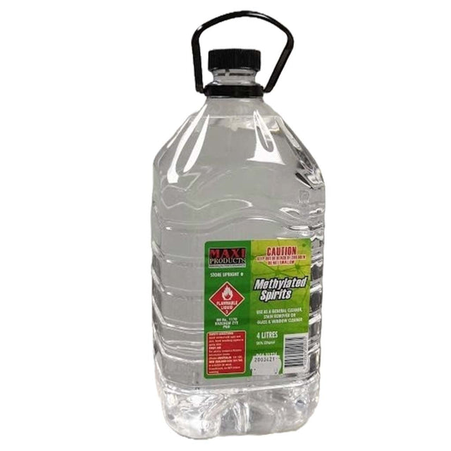 Maxi Methylated Spirits 4L MAXMS4
