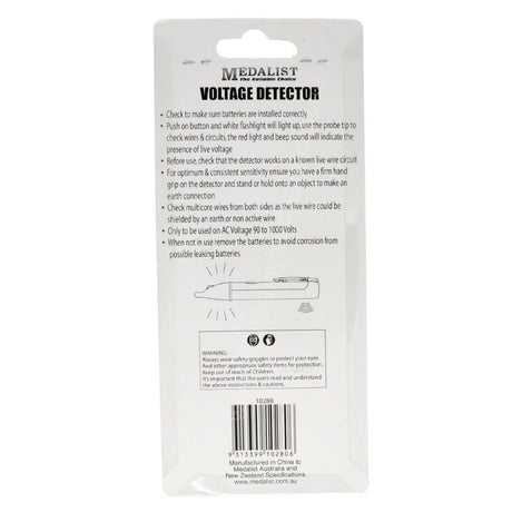 MEDALIST Voltage Detector 90 - 1000V AC 10280