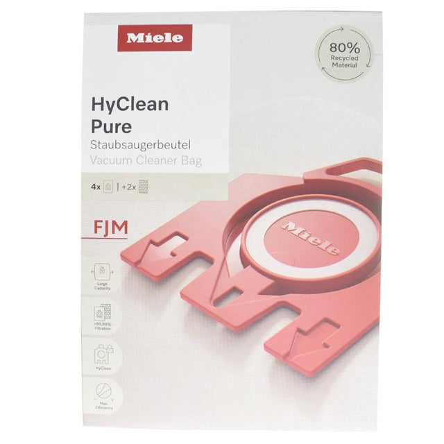 MIELE HyClean Pure Vacuum Bags 4Pcs FJM