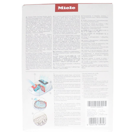MIELE HyClean Pure Vacuum Bags 4Pcs FJM