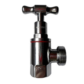 Mildon Washing Machine Cock T Head Chrome 892M