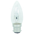 Mirabella Candle Incandescent Light Bulb B22 240V 25W Clear 2Pcs